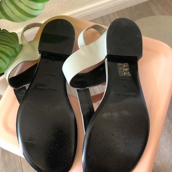 Balenciaga Studded Leather Sandals - Picture 4 of 7